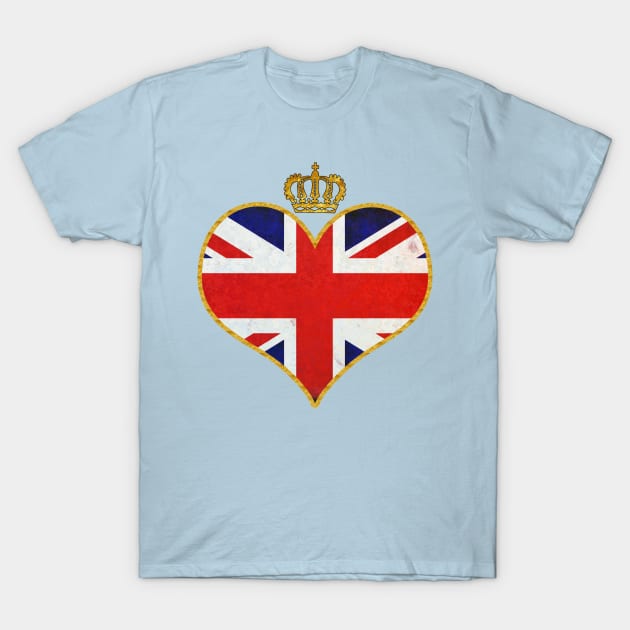 Love Great Britain T-Shirt by PurplePeacock